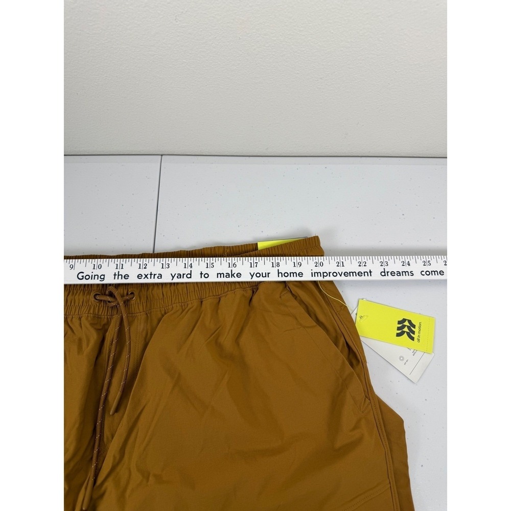 All In Motion Mens 2XL Outdoor Cargo Pant Brown Stretch Hiking Utility Techwear - Picture 7 of 10